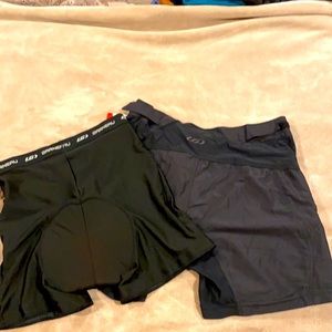 Garneau Womens Bike Shorts with detachable mesh padding